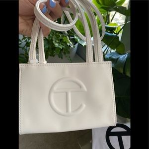 White Telfar Bag